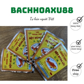 Bột húng lìu Hoàng Thịnh bịch 50 gói, bột húng lìu rang lạc chuẩn vị bachhoaxu88