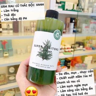 Sữa rửa mặt rau củ