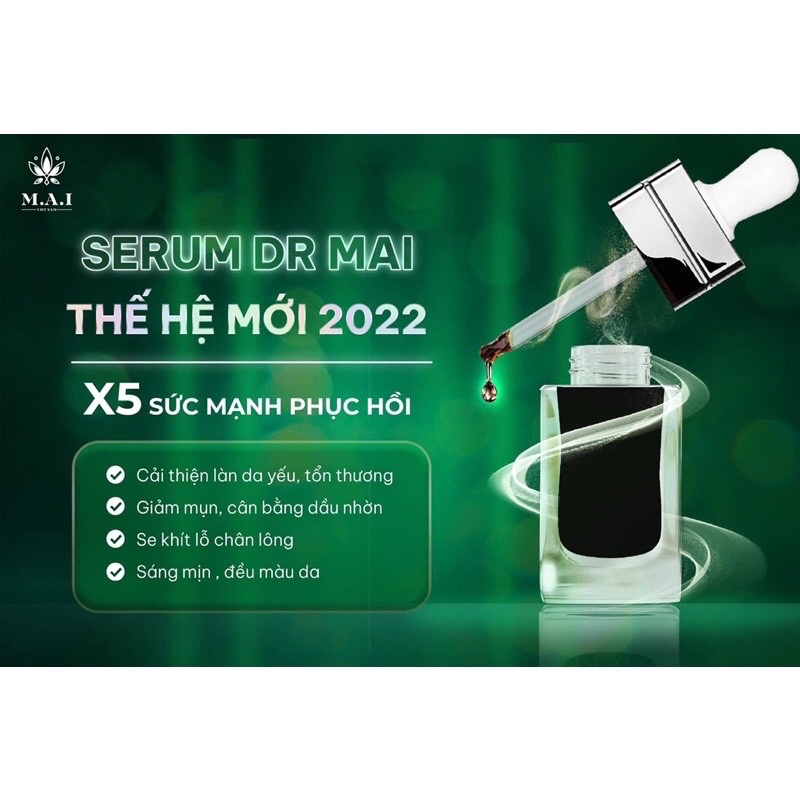 [Chính hãng] Serum mụn Dr Mai Thảo Mộc
