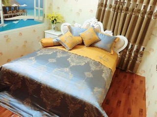 Bộ. Chăn ga gối gấm cao cấp