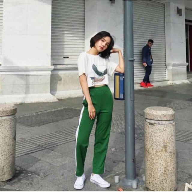 [Kèm hình thật - CÓ ĐỎ, XANH, ĐEN] Quần 1 sọc 1 line tripped pant unisex | BigBuy360 - bigbuy360.vn