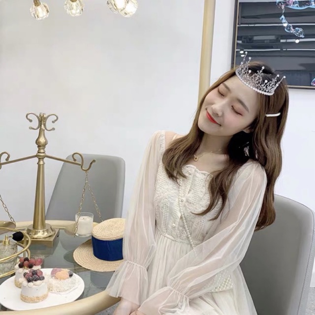 [Mã WASTMAY giảm 15% tối đa 30K đơn 150K] Đầm công chúa dáng xoè kèm ảnh thật ⛅️👑 | BigBuy360 - bigbuy360.vn