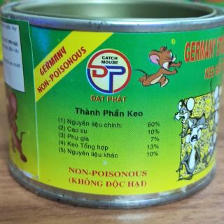 Keo bẫy chuột / Keo dán chuột ĐẠT PHÁT - hũ 140g