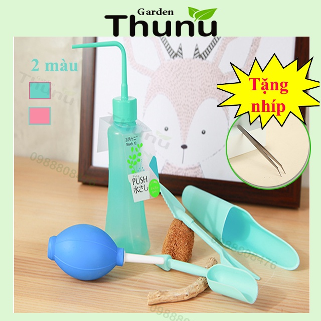 Bộ Dụng cụ trồng Sen đá/ Bộ dụng cụ làm vườn mini