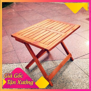 Bàn gỗ xếp ☀️FREESHIP ☀️ Bàn trà chanh_ bàn gỗ xếp_ Bàn cà phê_ quán ăn vặt vỉa hè
