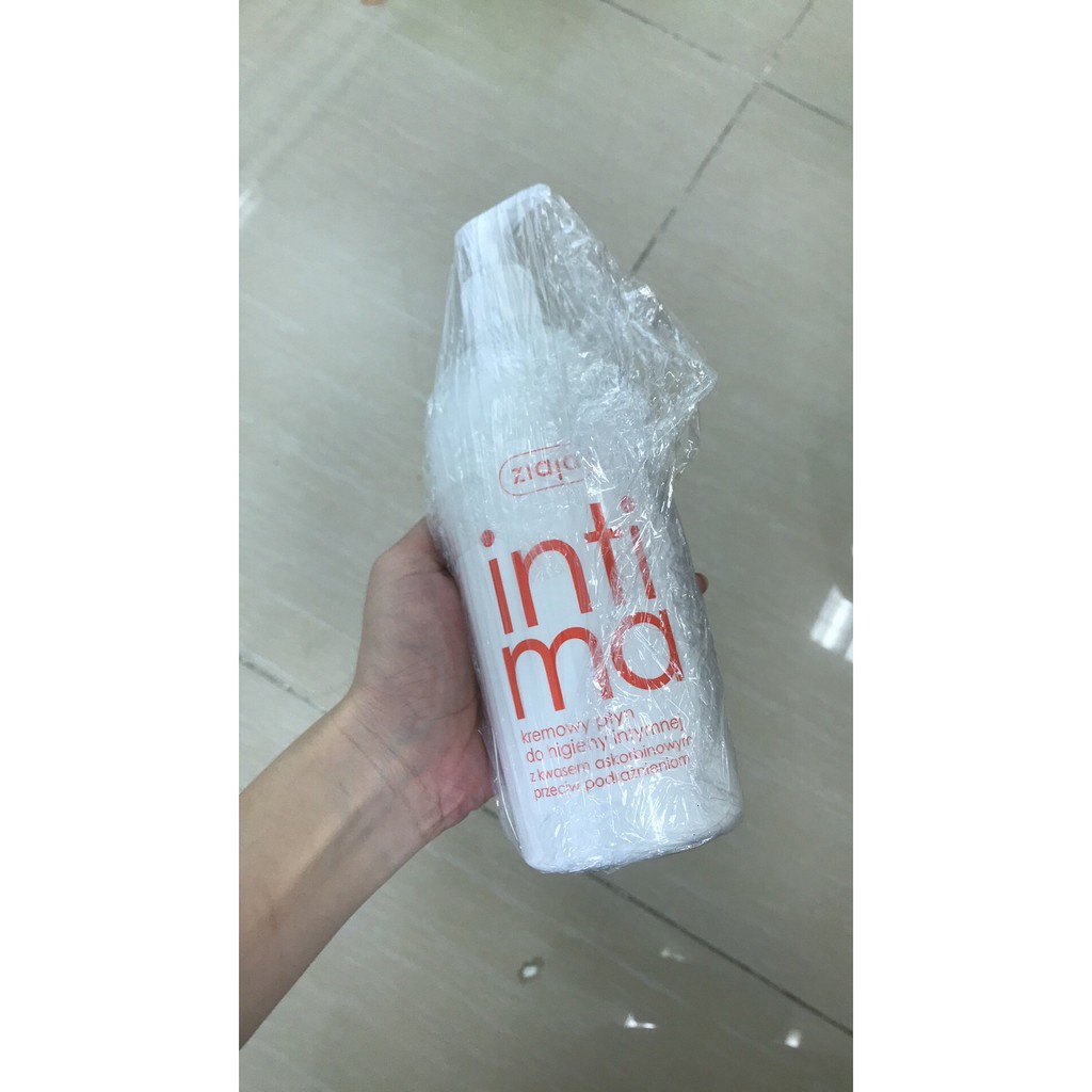 Dung Dịch Rửa Vệ Sinh Dạng Sữa Intima Ziaja - đủ màu 500ml