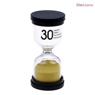 Đồng hồ cát thuỷ tinh 30 phút.