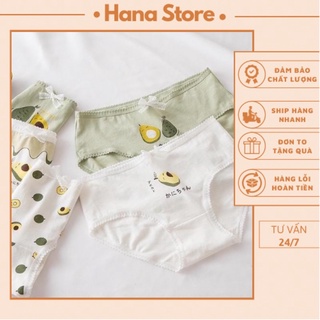Quần Lót Nữ Quả Bơ Cotton LAYANA Co Dãn 4 Chiều Quả Bơ Cute Hot Trend ( Được Chọn Màu )_LAYANA STORE