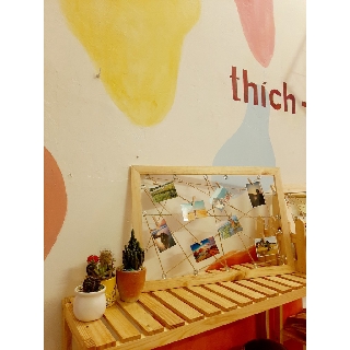 Khung lưới treo ảnh vintage
