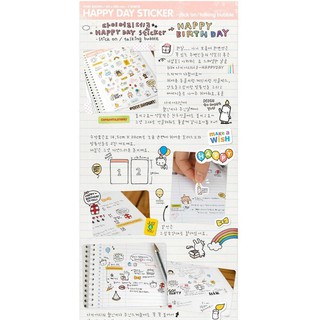 Set Sticker Happy Day siêu cute