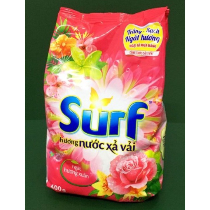 Bột giặt Surf hương nước xả vải ngát hương xuân 400g
