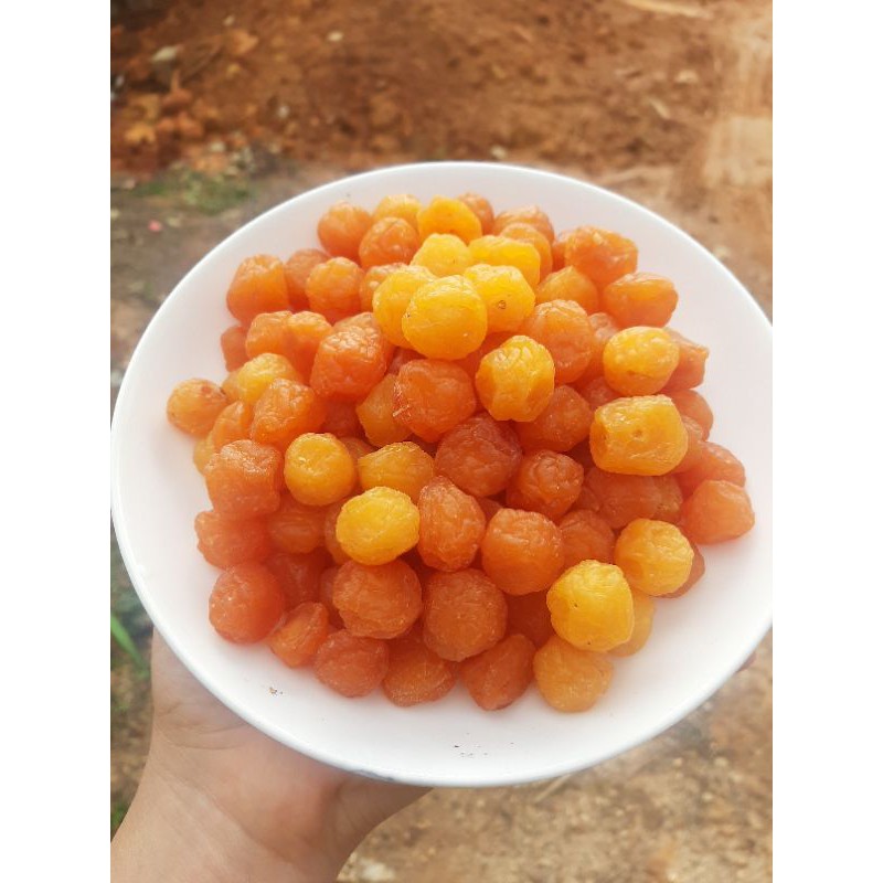 hộp 250gr mơ sữa sấy dẻo chua ngọt đặc sản Đà Lạt