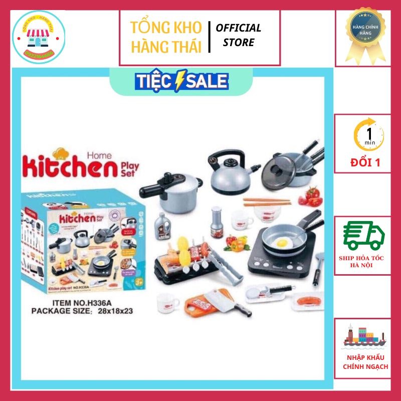 [ Kho Sỉ Rẻ Nhất ] Bộ Đồ Chơi Nấu Ăn Bé Gái 36 Món, 88 Món Bộ đồ Chơi Nấu Ăn Làm Y Như Thật Luôn ( sp863)