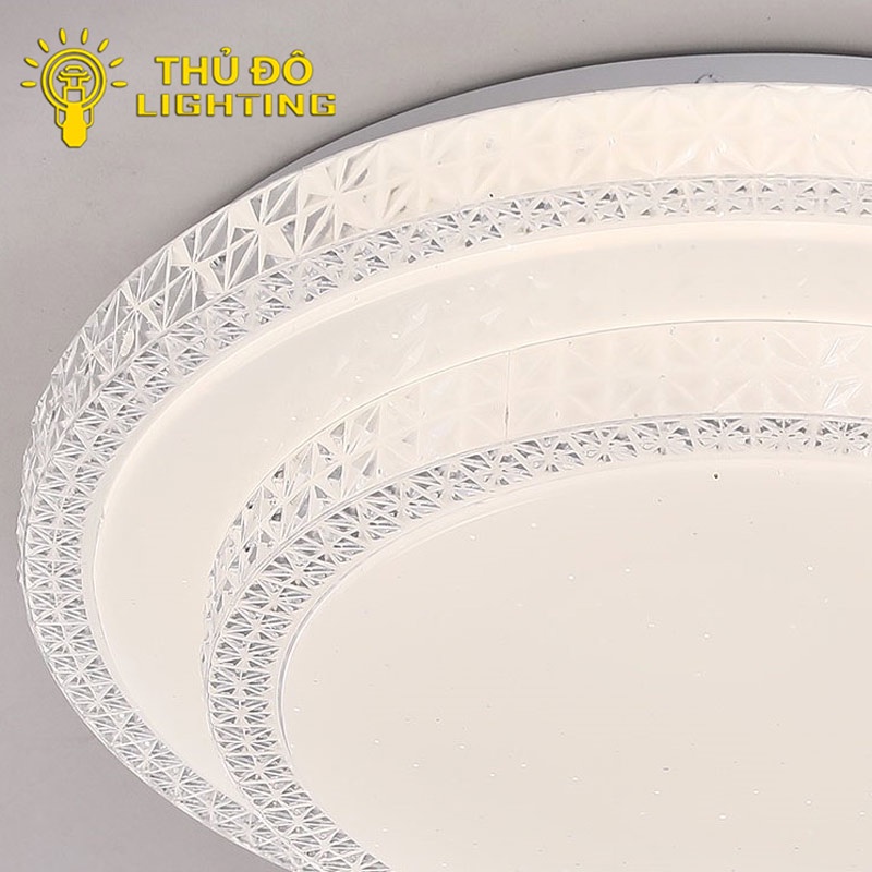 Đèn Mâm Ốp Trần Hiện Đại 2022 Trang Trí Phòng Khách Phòng Ngủ THỦ ĐÔ LIGHTING Thiết Kế 3 Hình Tròn Vuông Hình Chữ Nhật