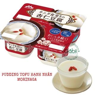 [BÉ 6 THÁNG] PUDDING TOFU MORINAGA LỐC 4 HŨ - GABII STORE