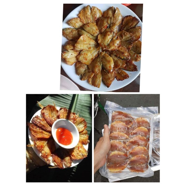Khô cá chỉ vàng 2 nắng 500g.