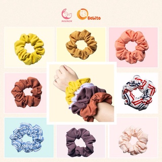 Crunchies - Dây Cột Tóc Vải Phong Cách Vintage