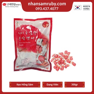Kẹo hồng sâm không đường 300gr cao cấp KGS hàn quốc