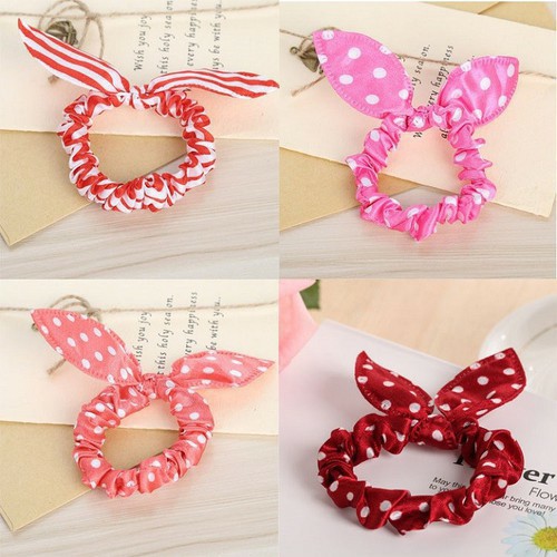 BUỘC TÓC SCRUNCHIES TAI THỎ MINI SIÊU DỄ THƯƠNG | VIDEO THẬT | SHOP BEECOW