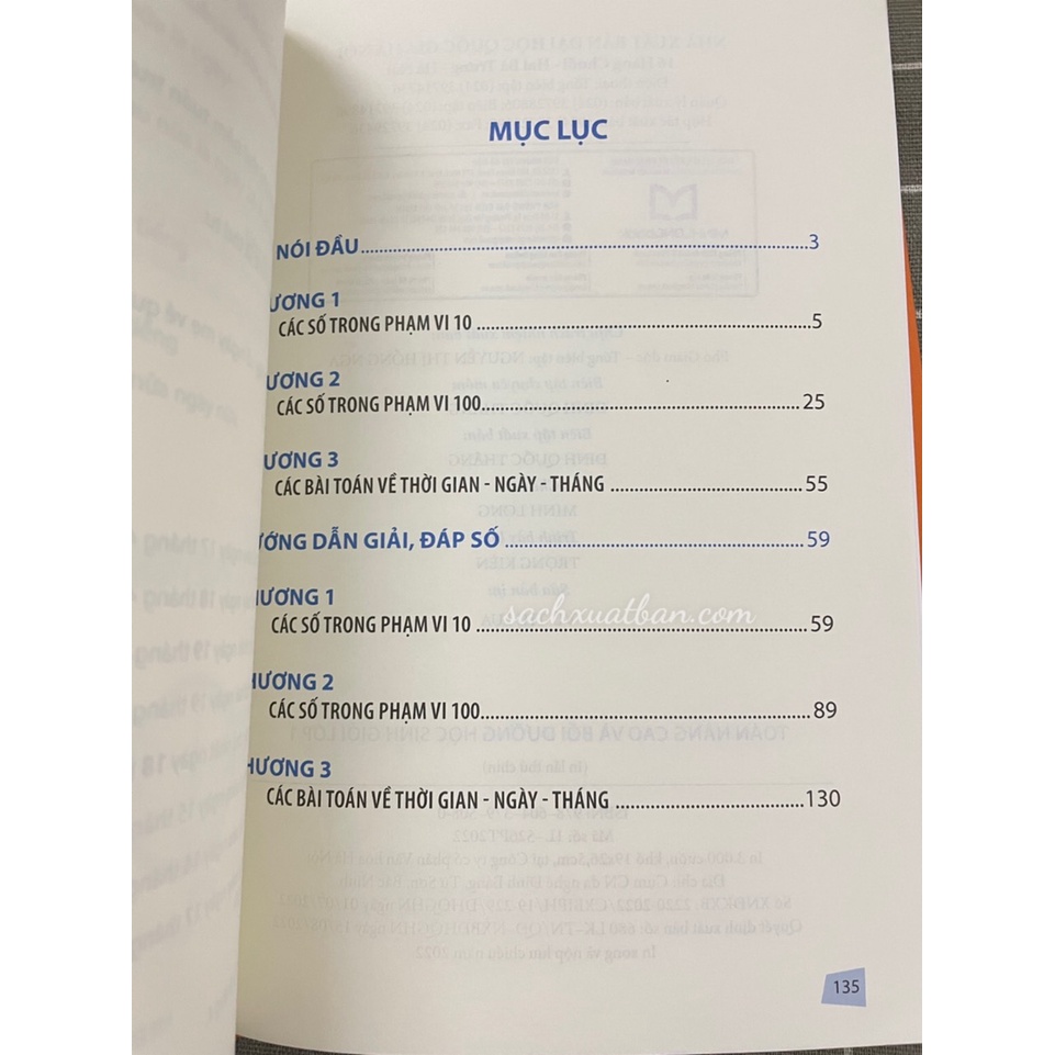 Sách Toán Nâng Cao Và Bồi Dưỡng Học Sinh Giỏi Lớp 1 - Nâng Cao Kiến Thức Ngoài Chương Trình Trên Lớp
