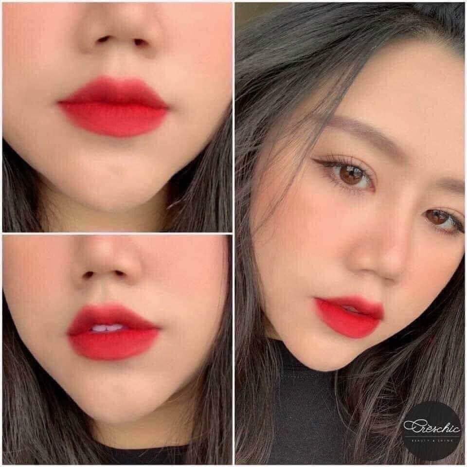 Son YSL 01 Le Rouge đỏ thuần quyền lực của phái đẹp