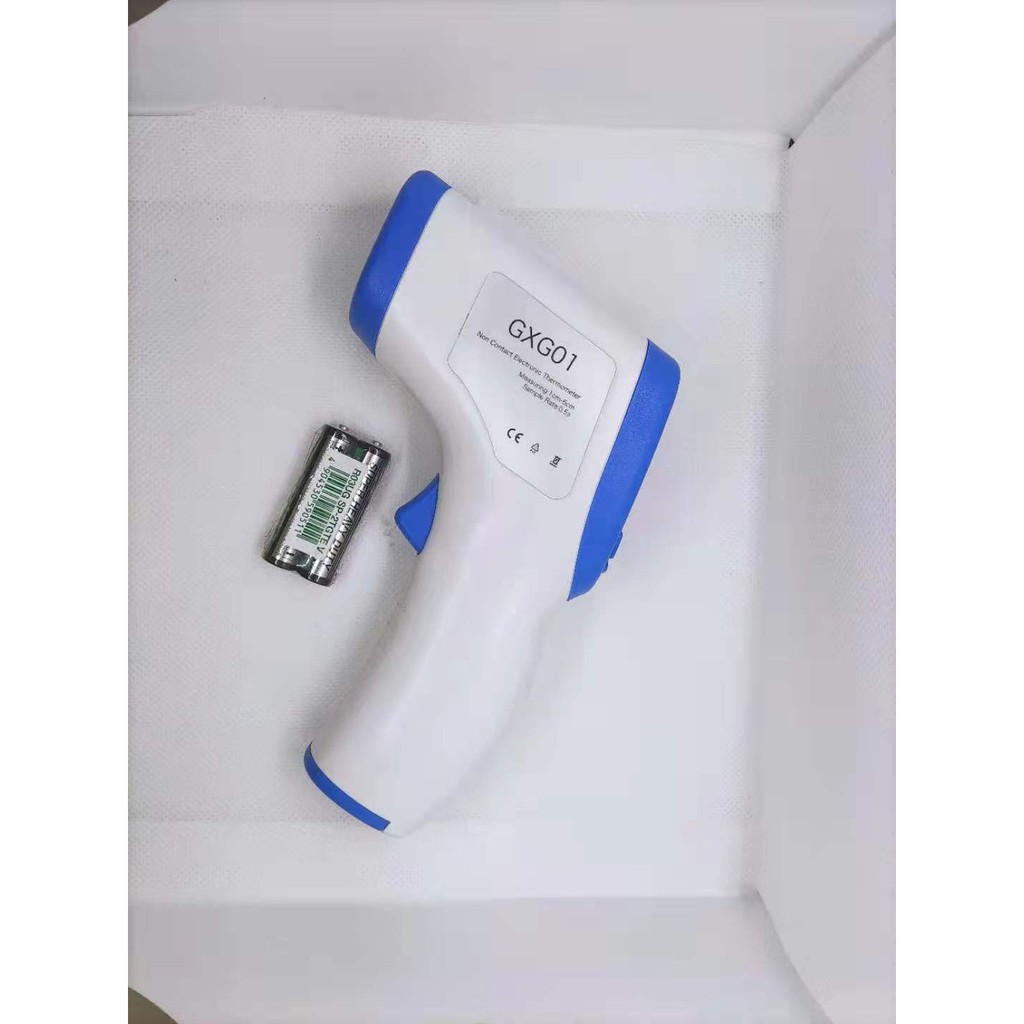 Máy Nhiệt Kế Đo Trán Hồng Ngoại Điện Tử Infrared Thermometer leelvis-GXG01, Súng Bắn Nhiệt Độ Đo Tai Cho Bé