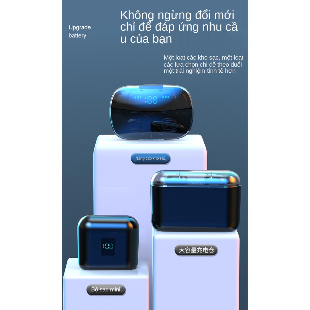 Thực Sự Không Dây Bluetooth, Tai Nghe Chụp Tai Thể Thao Chạy Mini Vô Hình In-ear Áp Dụng ChovivoHuawei Xiaomi Apple Andr