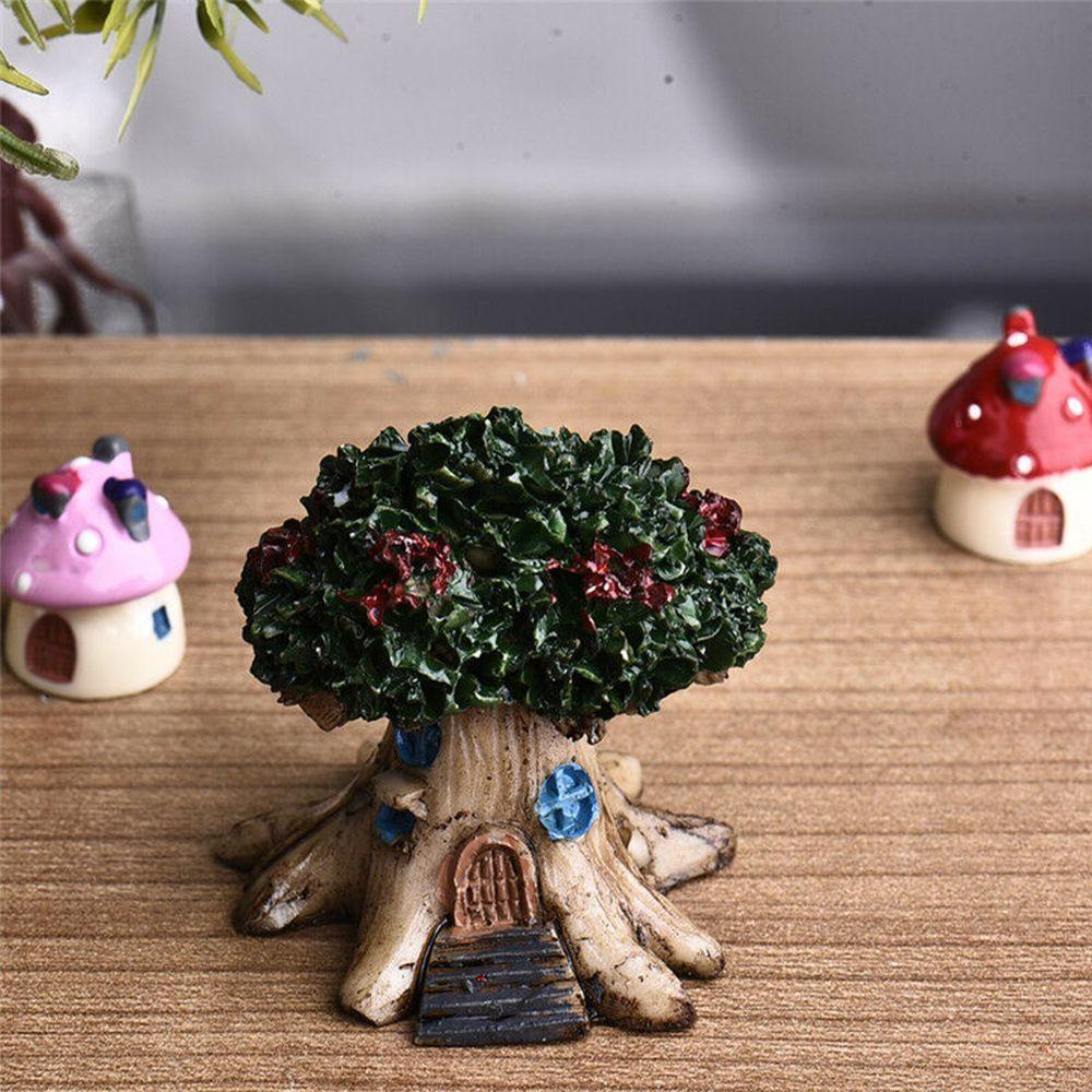 Đồ trang trí Tượng NICKOLAS Mini Bằng Nhựa Resin Trang Trí Sân Vườn DIY
