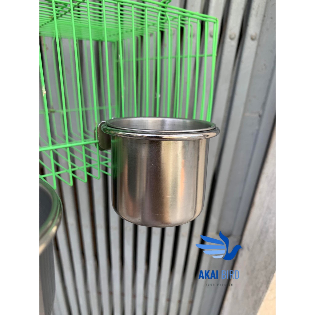 Cóng Ăn Inox Cho Vẹt...