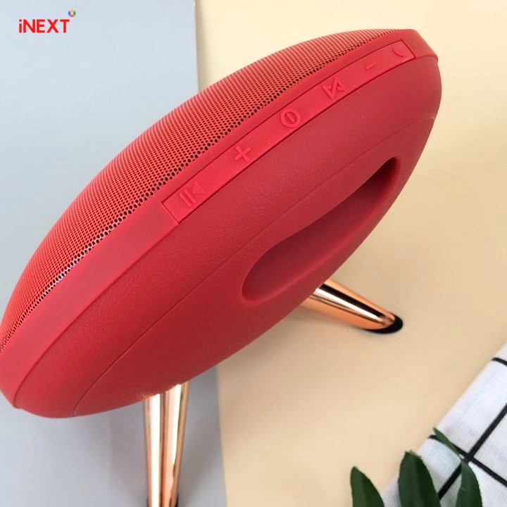 Loa bluetooth không dây iNEXT K4 kiêm pin dự phòng 4000mAh - Vỏ nhôm Hỗ trợ cổng cắm USB