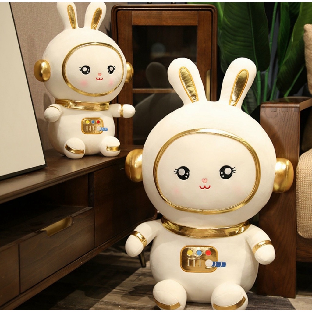 Gấu Bông Thỏ Phi hành Gia - Thỏ Nhồi Bông Cao Cấp Gấu Bông City