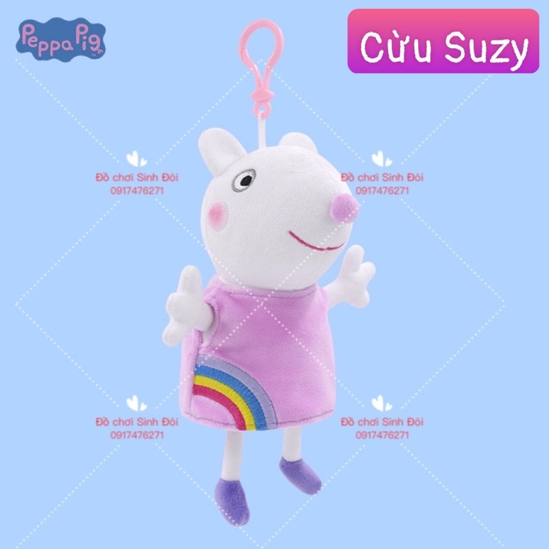 Thú bông các nhân vật heo peppa - 1 con ngẫu nhiên