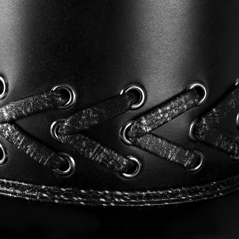 Mũ Bác Sĩ Hóa Trang Halloween Bằng Da Phong Cách Steampunk