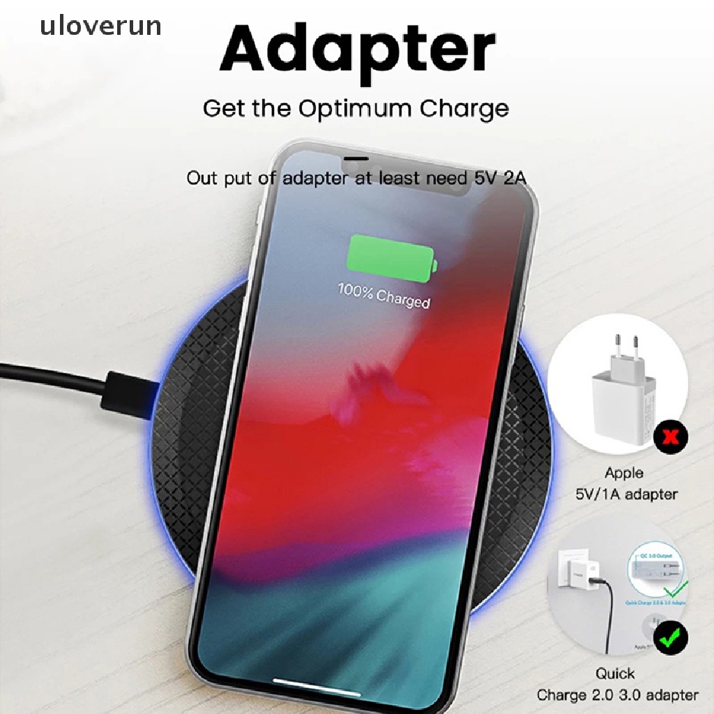 Đế Sạc Nhanh Không Dây 30W Qi Dành Cho iPhone 12 12Pro 11 11Pro XS 8