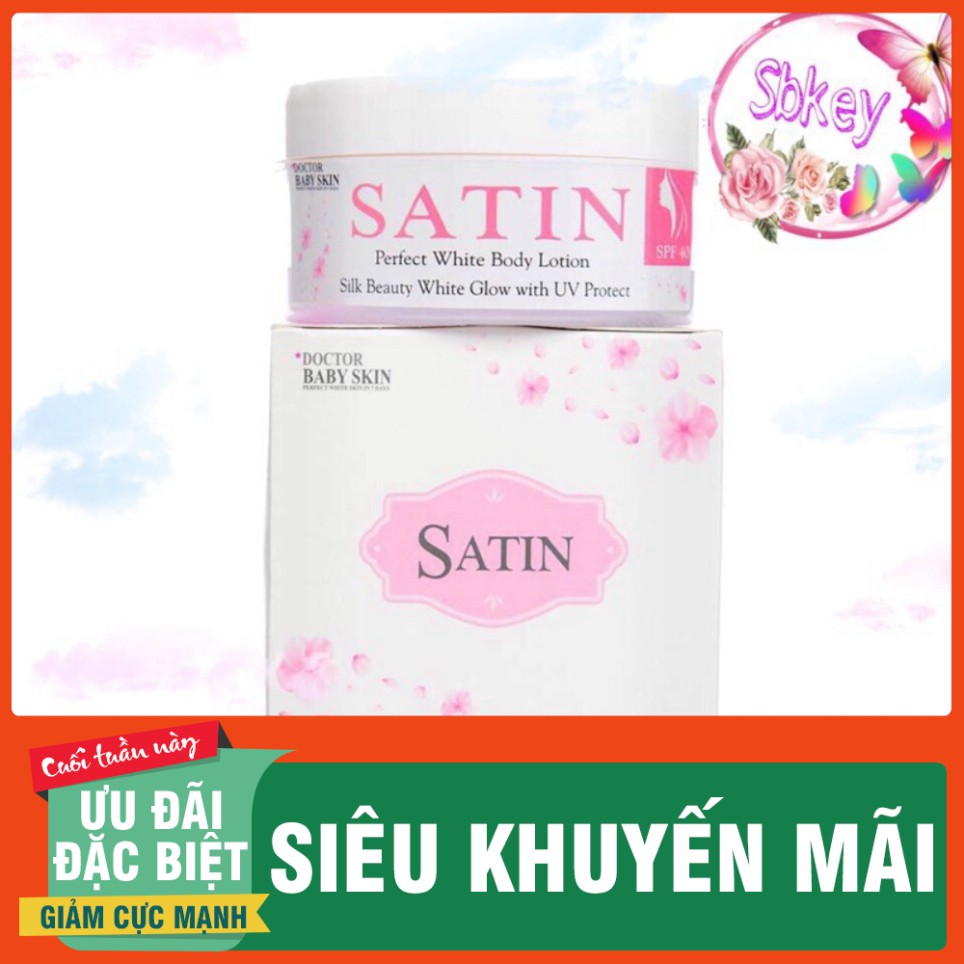 [[HOT]] SỮA DƯỠNG THỂ TRẮNG DA CHỐNG NẮNG SPF 40 – SATIN PERFECT WHITE BODY LOTION