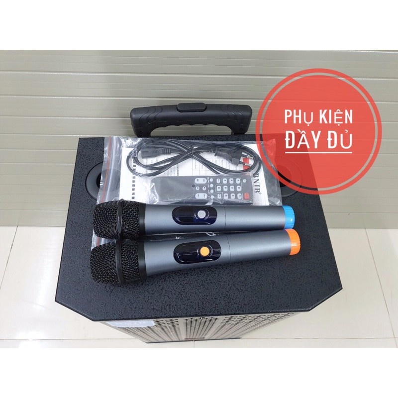 Loa kéo BNIB 1299 Loa kẹo kéo bass 30 hát karaoke tích hợp bluetooth tích hợp Micro không dây Bảo Hành 12 Tháng