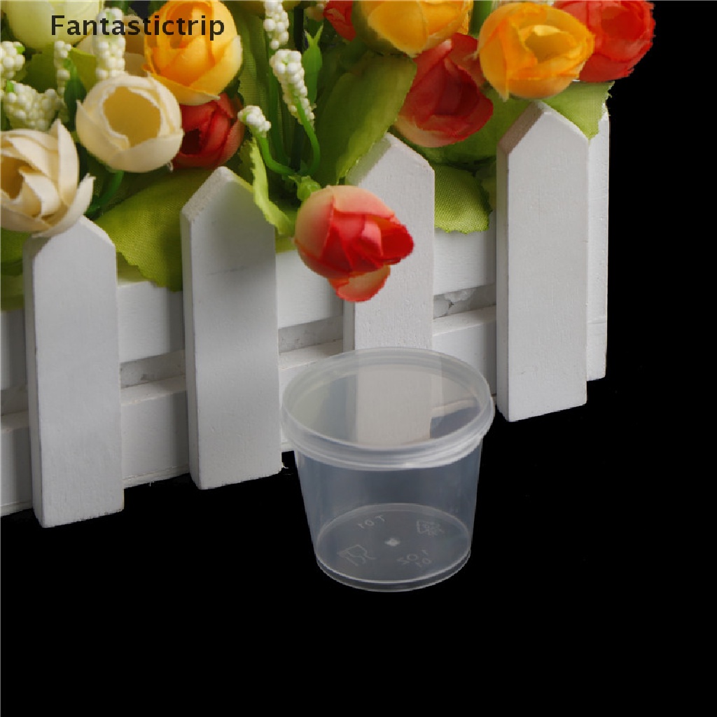 Bộ 100 Cốc Nhựa Đựng Nước Sốt Tiện Dụng