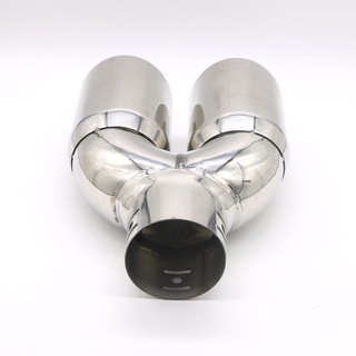 Chụp Pô đôi Inox tròn