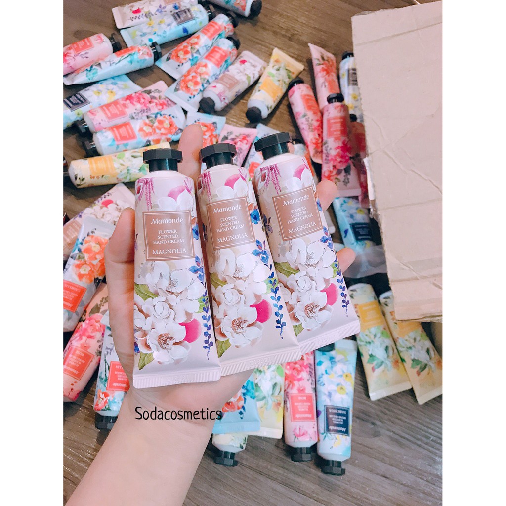 Kem Dưỡng Da Tay Hương Hoa Mamonde Flower Scented Hand Cream 50ml | BigBuy360 - bigbuy360.vn