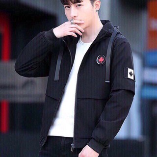 _ÁO Gió 2 lớp Nam ( Gió in lá đỏ )