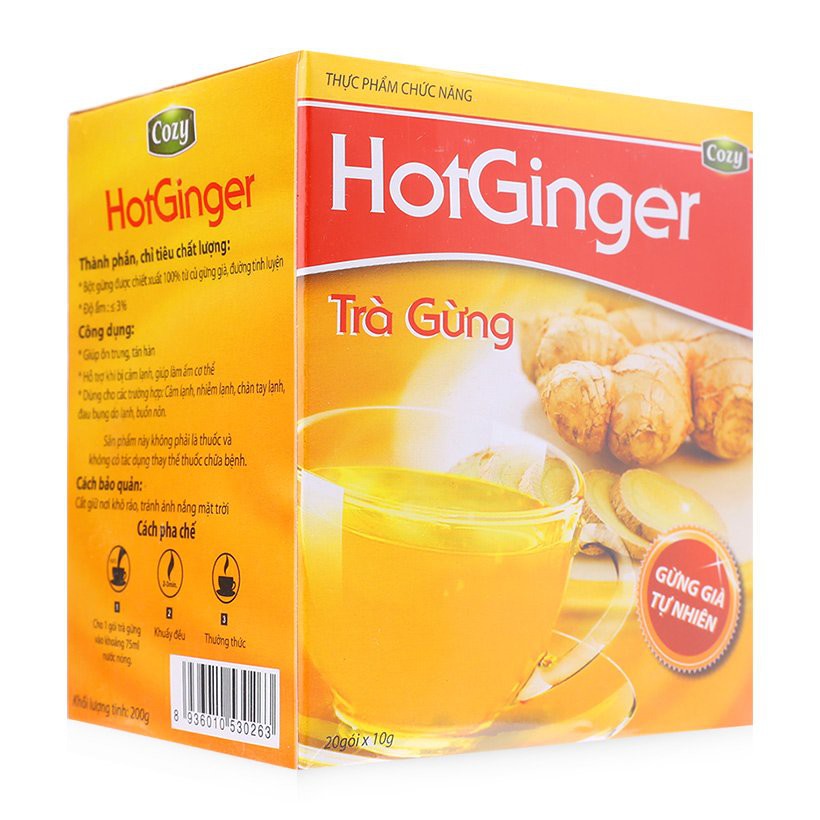Trà gừng hòa tan HotGinger Cozy