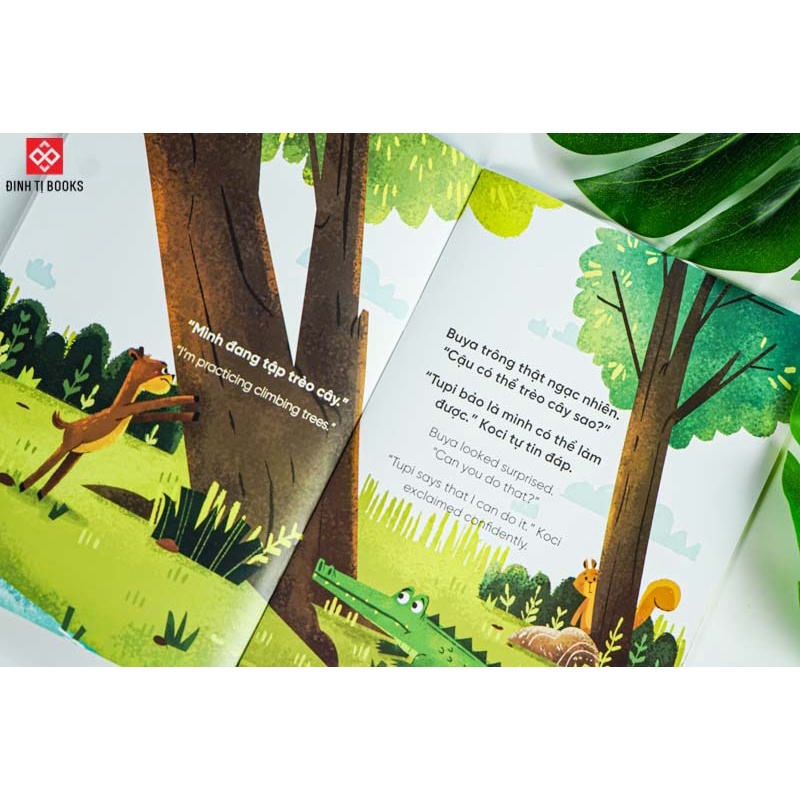 SÁCH - Truyện tranh song ngữ Việt-Anh dành cho trẻ em - Cùng học cư xử tốt- Bé học cách xin trợ giúp