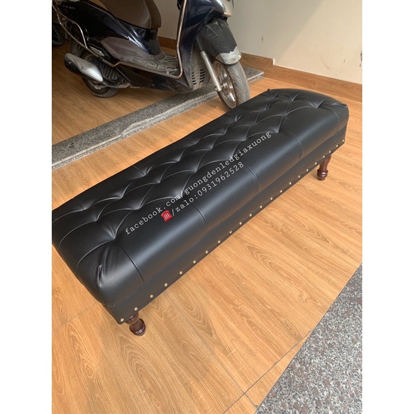 Ghế băng chờ bọc Da