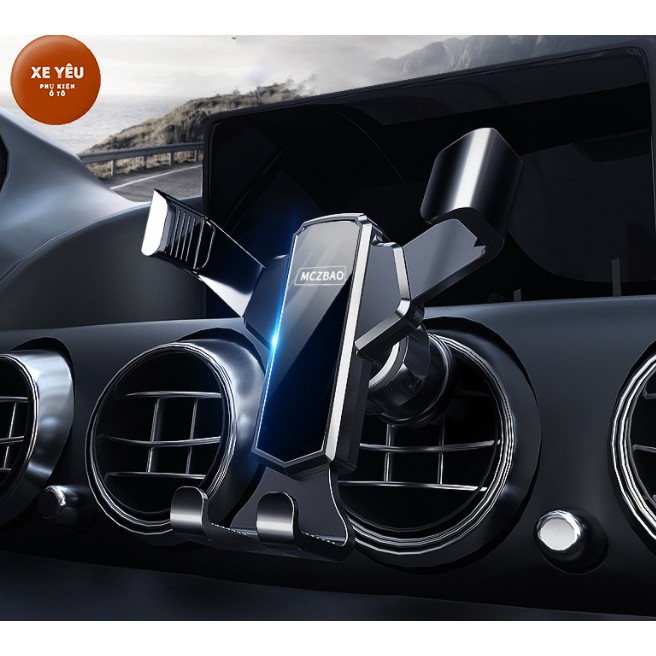 Kẹp Điện Thoại Ô tô💖𝐅𝐑𝐄𝐄 𝐒𝐇𝐈𝐏💖Giá đỡ điện thoại trên ô tô xoay 360 độ gắn cửa điều hòa tiện lợi