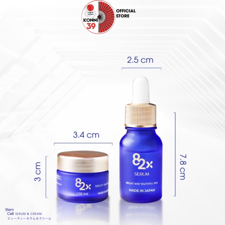 AI STEM CELL SERUM  82x giúp cấp ẩm  dưỡng da chuyên sâu đến từ Nhật Bản 10ml/lọ - Konni39