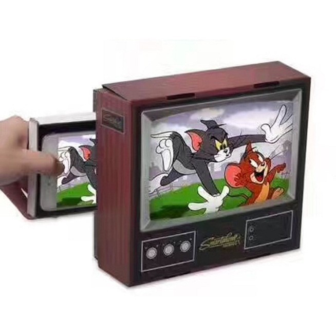  Hộp kính 3D TV phóng to màn hình điện thoại 20 * 7,7 * 18 cm giá sỉ