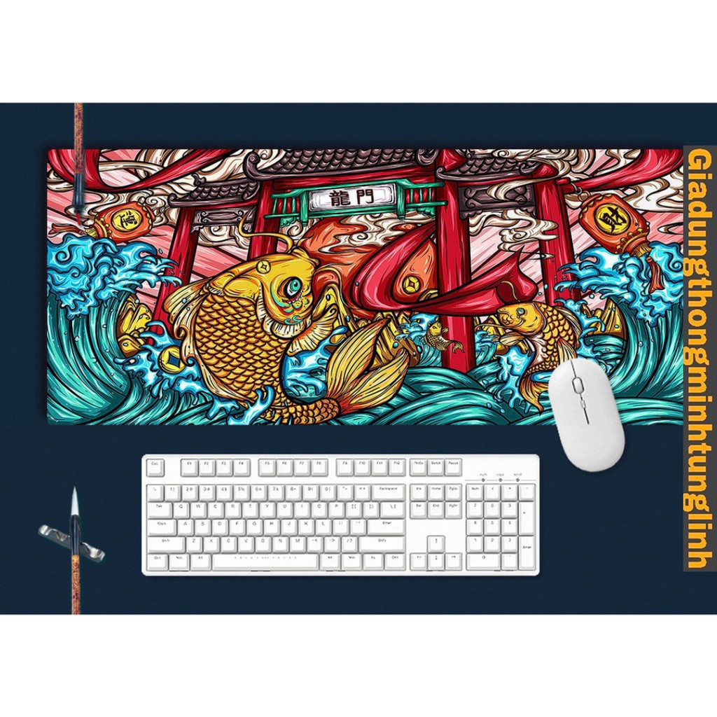 Thảm trải bàn làm việc Deskpad - Lót chuột mouse pad tấm lót bàn di chuột