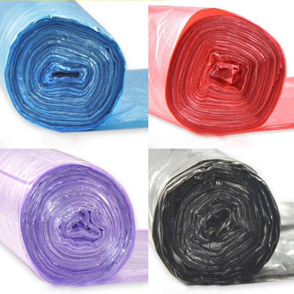 50 Cái/cuộn Túi Thùng Rác Dùng 1 Lần Thân Thiện Môi Trường