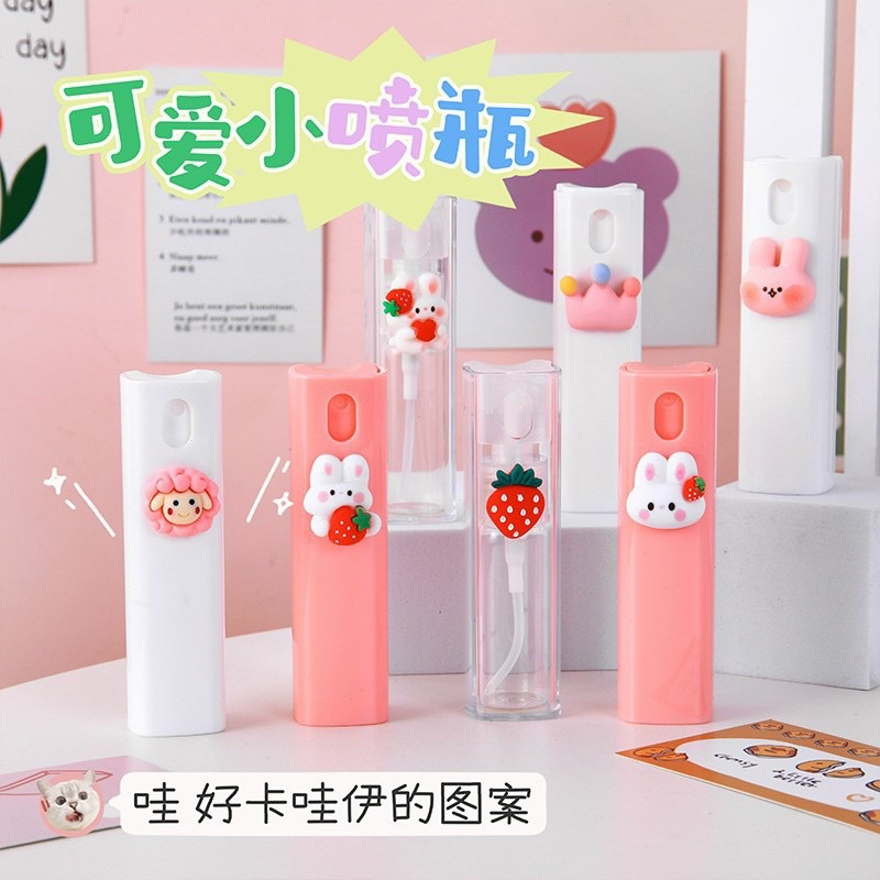 Lọ chiết, Chai Chiết Nước Hoa Dạng Xịt Mẫu Charm Thú Dễ Thương