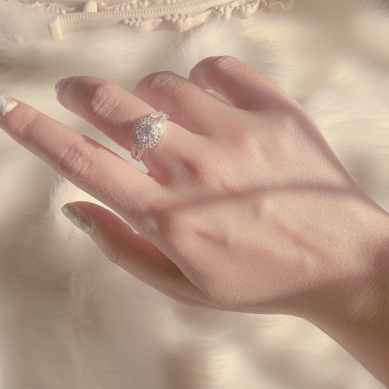 Ring✨ ( Nhẫn Bạc nạm đá lấp lánh)